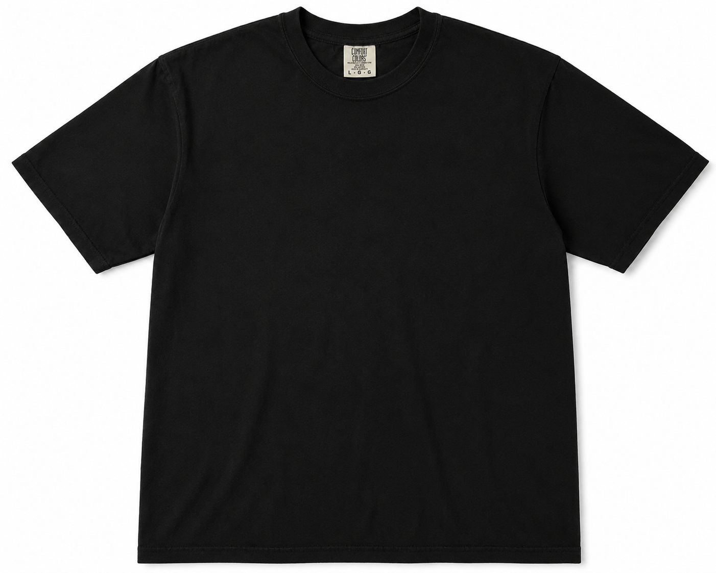 Comfort Colors black Tshirt Large