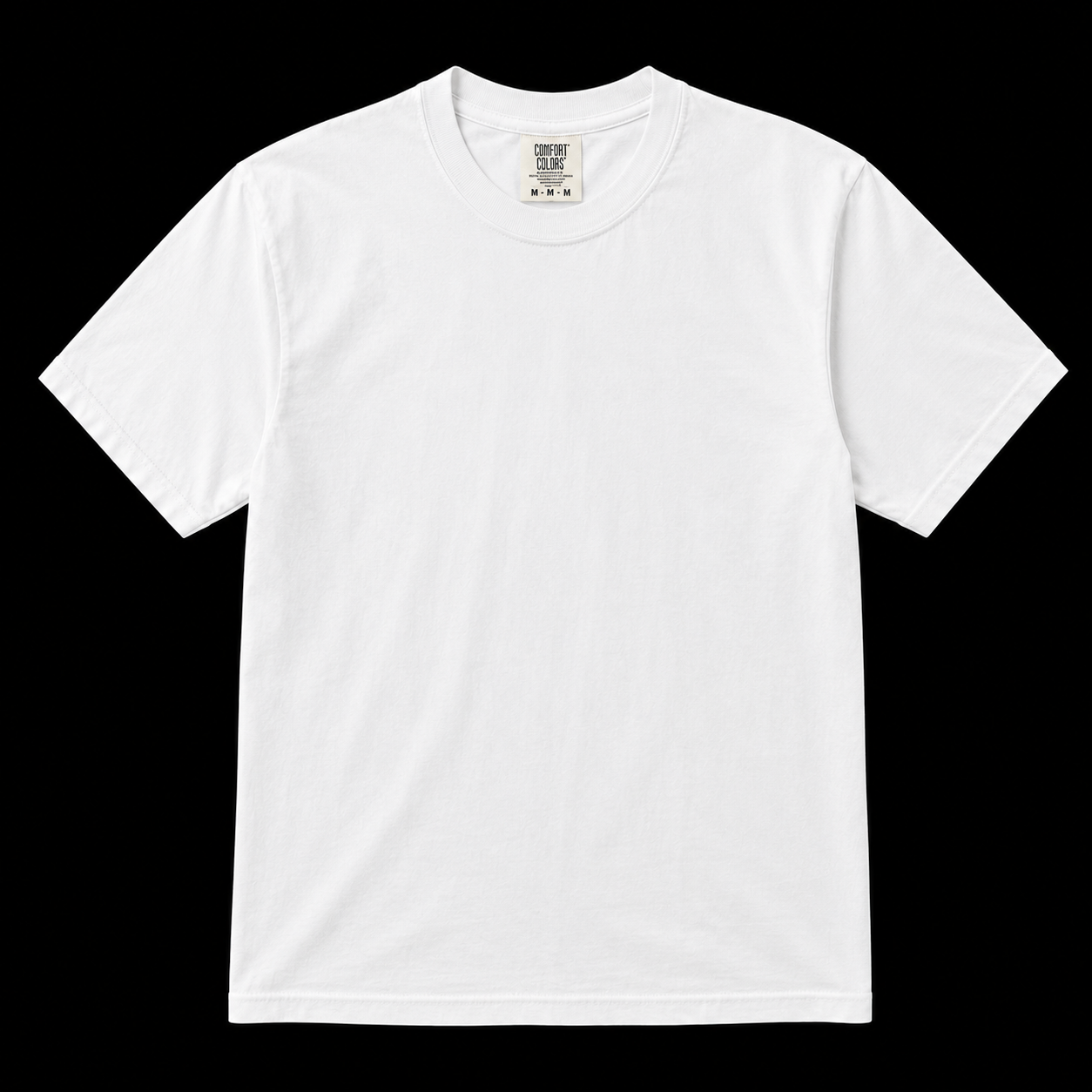 Comfort colors, T-shirt, white medium