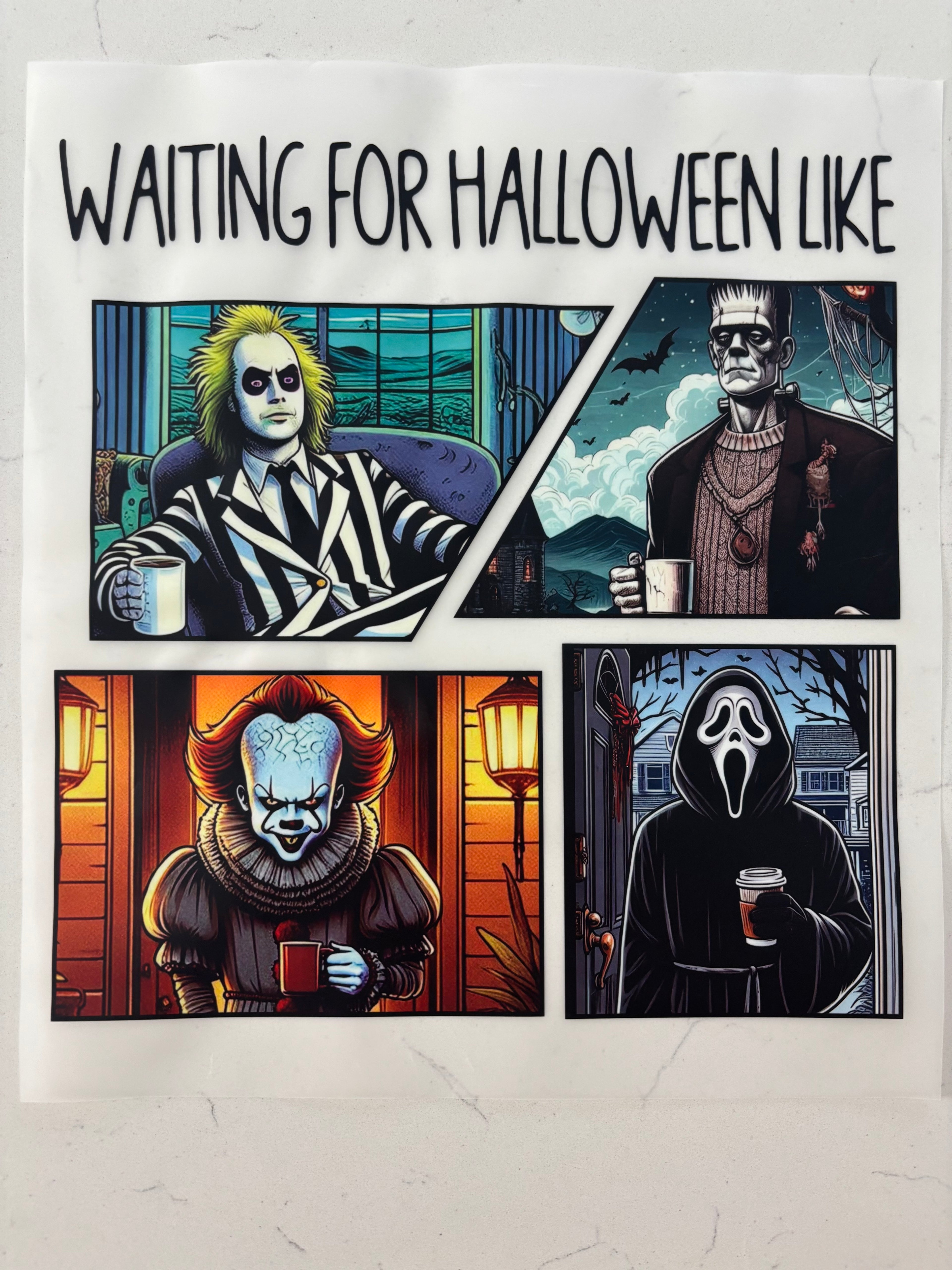 Halloween Shirt Decal