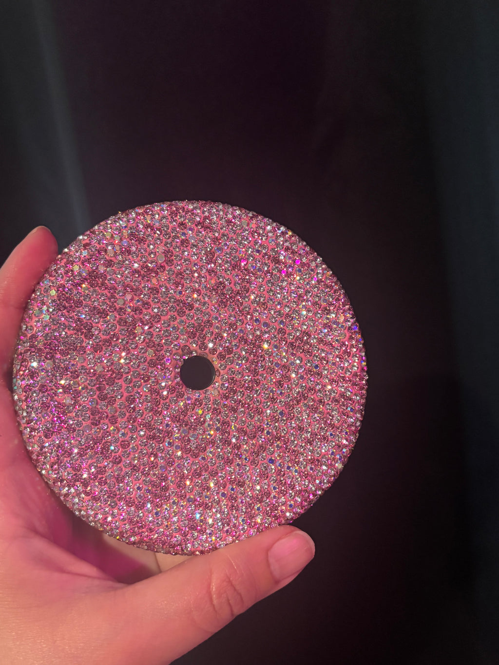 Sparkle Pink Rhinestone Tumbler | Double-Wall Stainless Steel | Hot & Cold Drinks