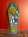 Retro Horror Coffin Bookmark