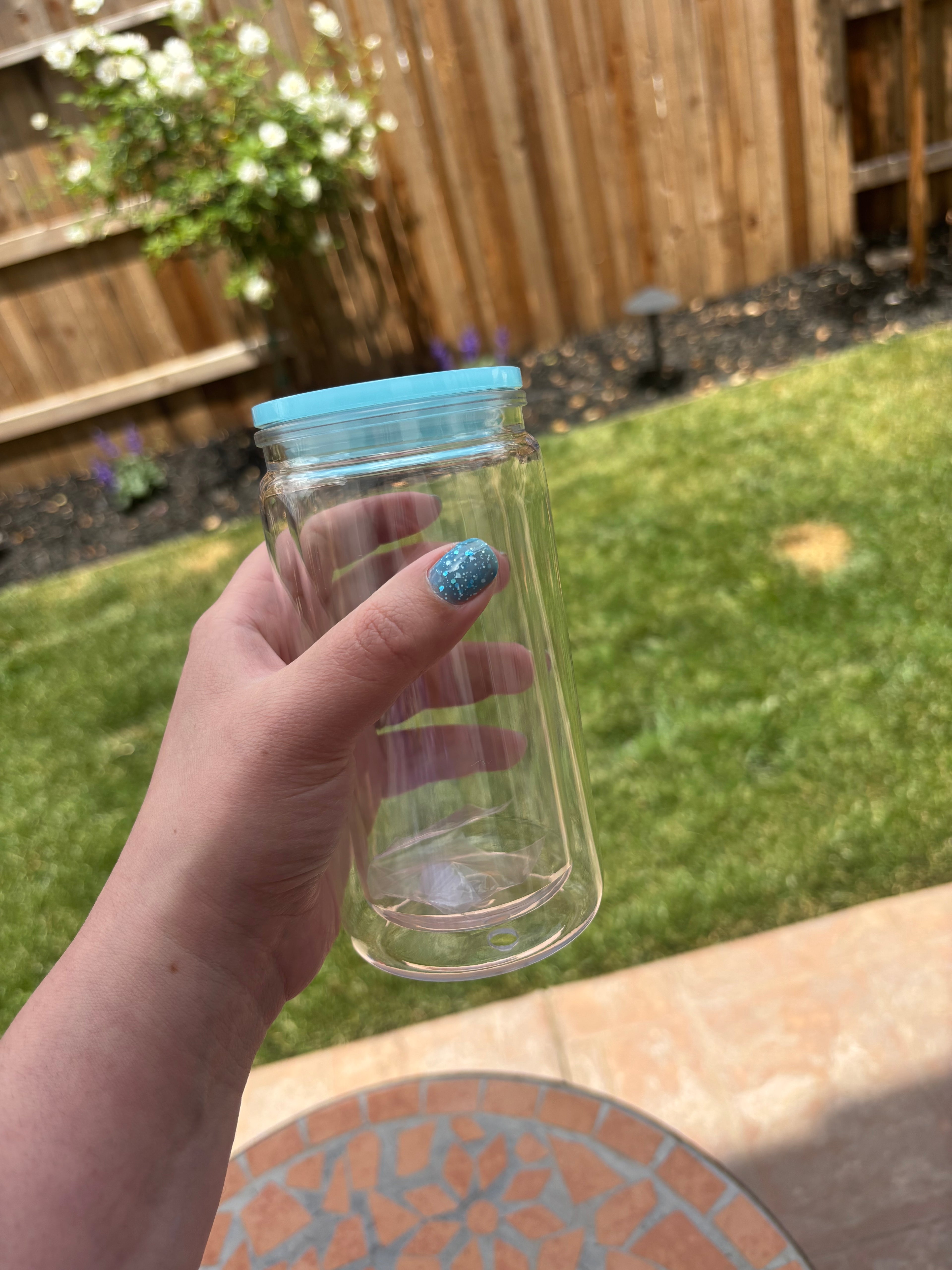 16 oz Acrylic Snow Globe