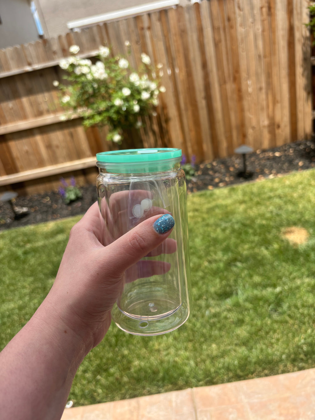 16 oz Acrylic Snow Globe