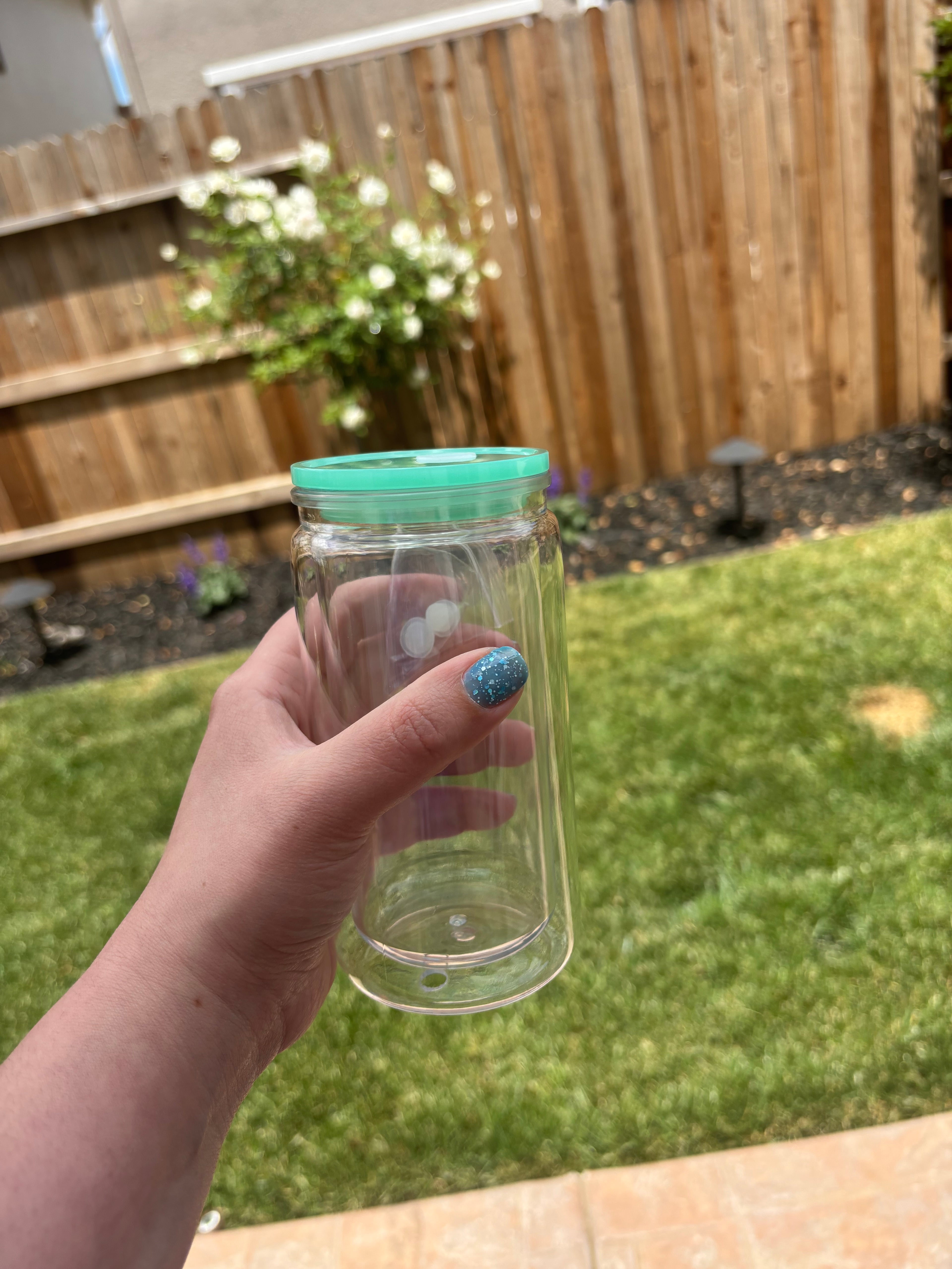 16 oz Acrylic Snow Globe