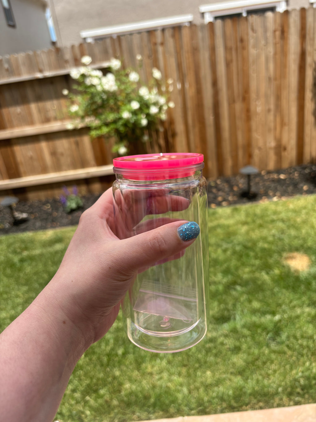 16 oz Acrylic Snow Globe