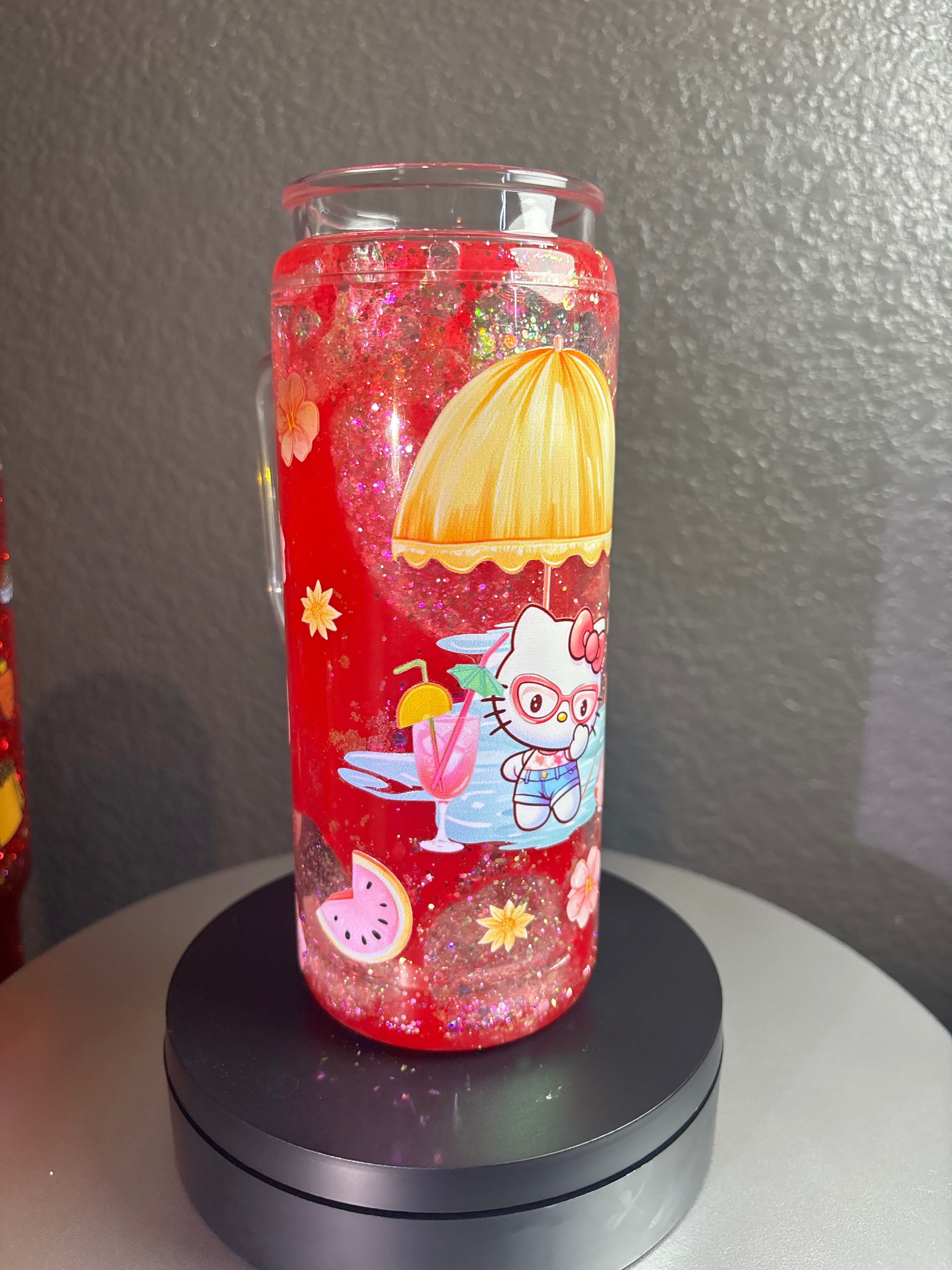Hello Kitty Summer Snow Globe 20 oz